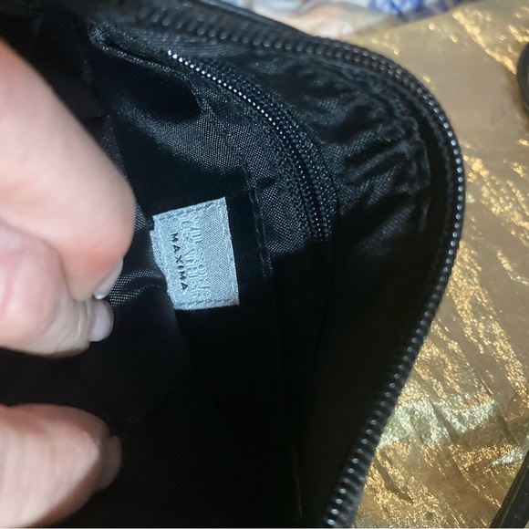 WILSON’S Leather MAXIMA BRAND NEW WITH TAGS Black Crossbody Bag with 2-Zippers!
